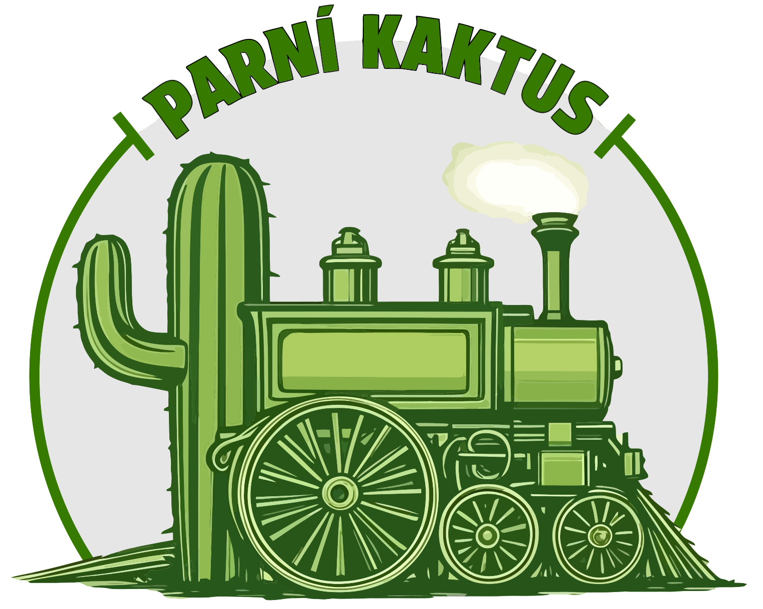 Parní Kaktus logo