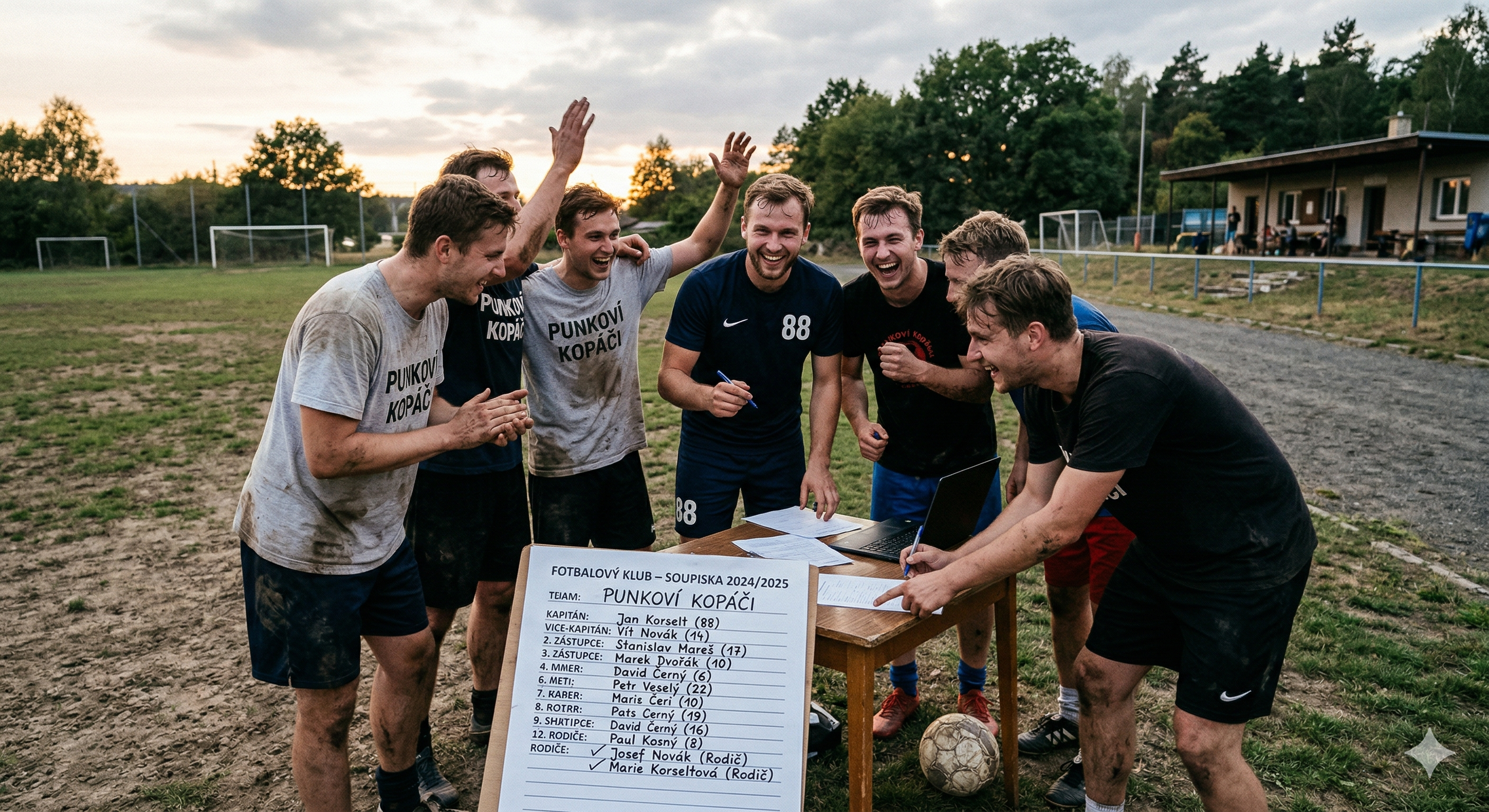 Od vtipu k oficiální soupisce